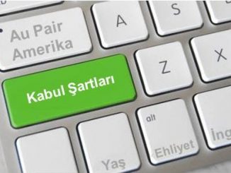 Au Pair Amerika kabul şartları